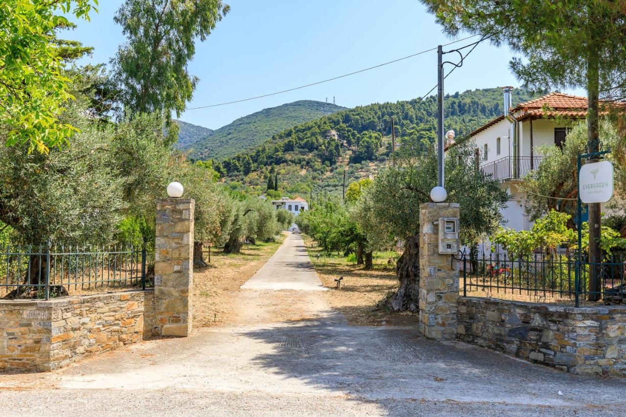 Skopelos Evergreen Apartments Stafylos Exterior foto