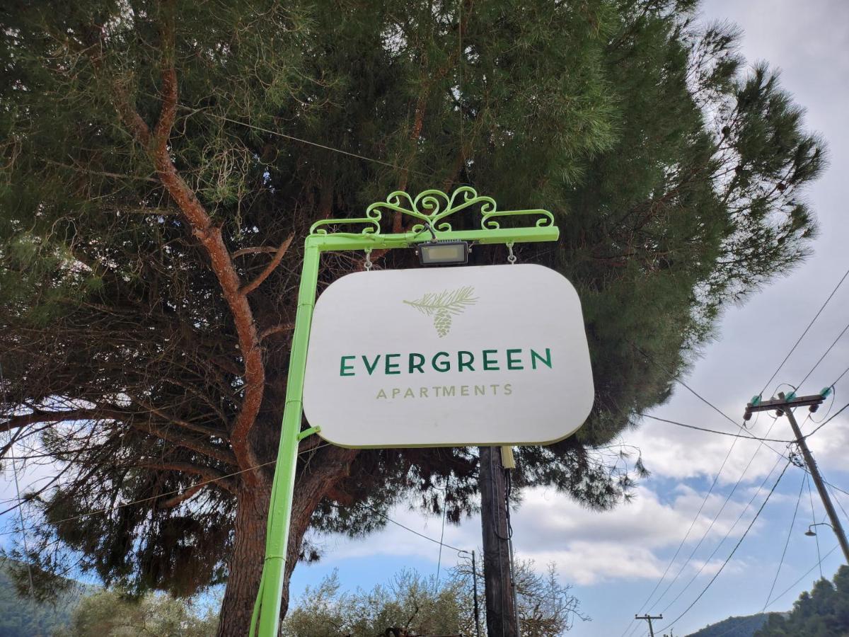 Skopelos Evergreen Apartments Stafylos Exterior foto