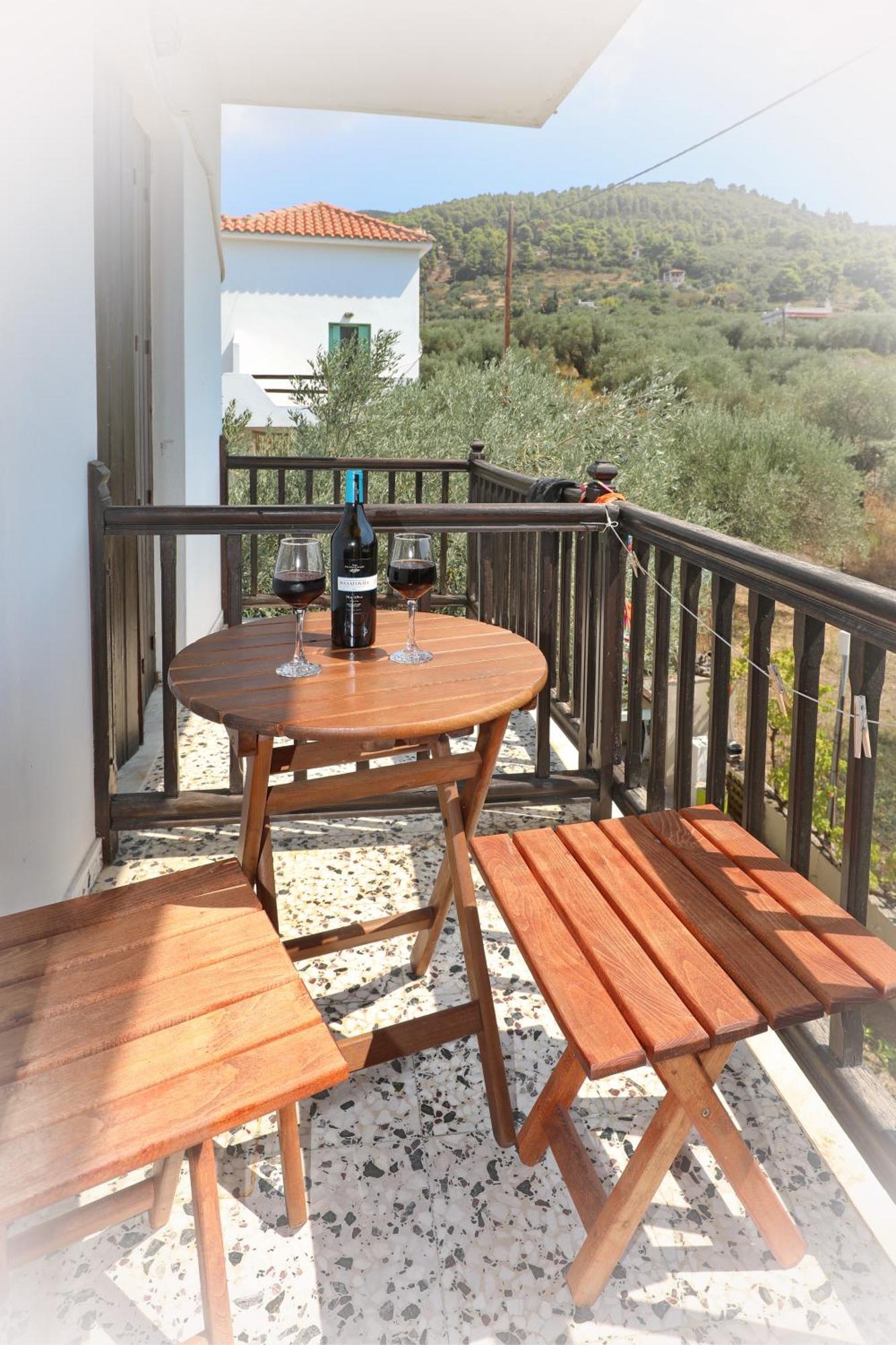Skopelos Evergreen Apartments Stafylos Exterior foto